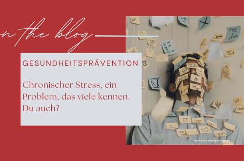 Chronischer Stress, ein Problem, das viele kennen. Du auch?