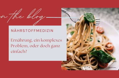 Ernährung, ein komplexes Problem, oder doch ganz einfach?