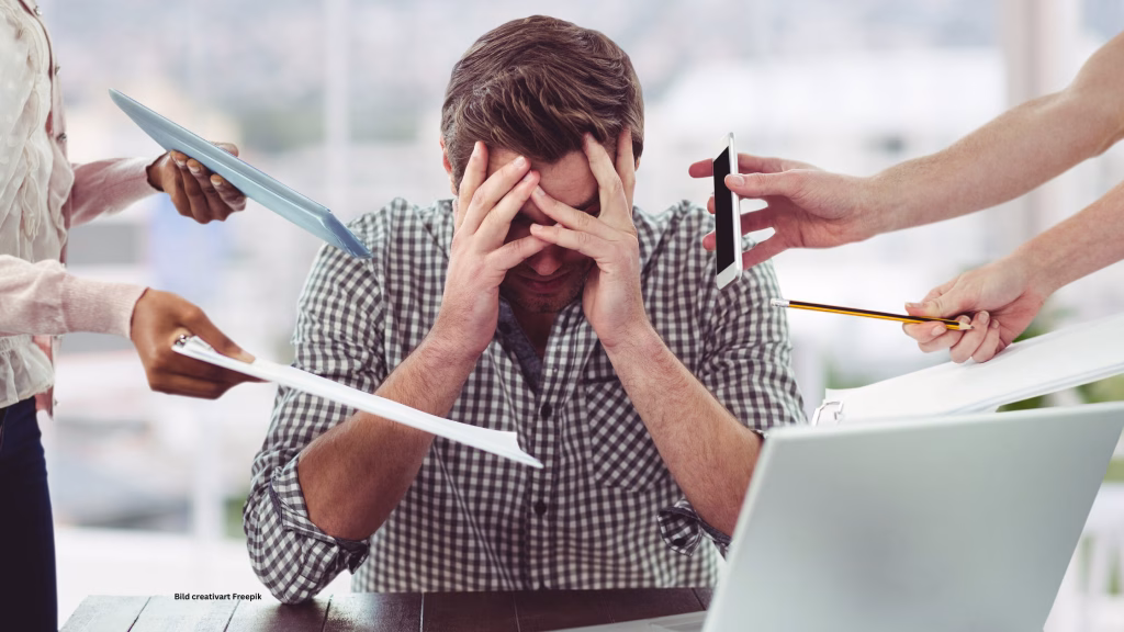 Chronische Müdigkeit durch chronischen Stress