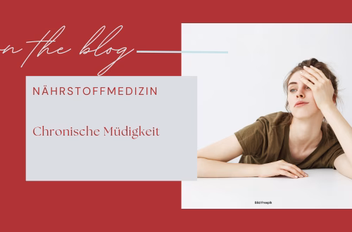 Chronische Müdigkeit Nährstoffmedizin