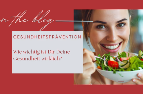 Wie wichtig ist Dir Deine Gesundheit wirklich?