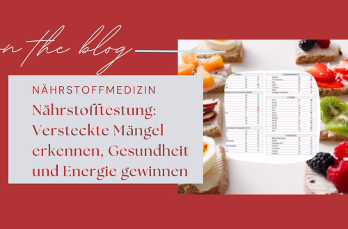 Nährstofftestung