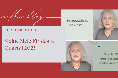 Ziele für das 4.Quartal